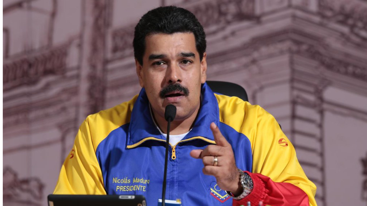 Referencial.Presidente venezolano Nicolás Maduro durante un discurso.