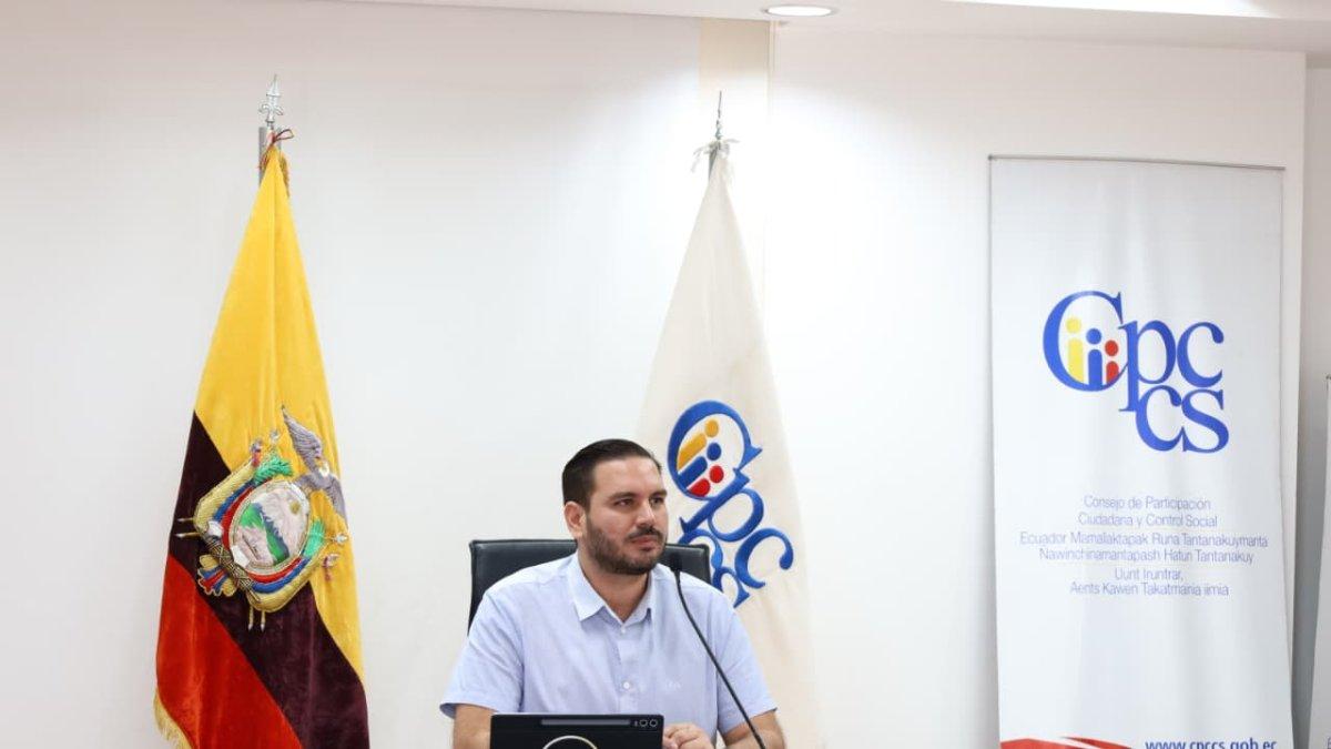 El presidente del Consejo de Participación Ciudadana, Andrés Fantoni.