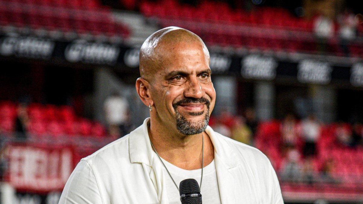 Juan Sebastián Verón, exjugador y actual presidente de Estudiantes de La Plata.