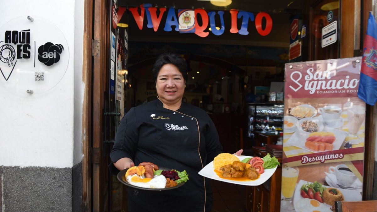 La chef Rocío Guerrón del restaurante San Ignacio, transforma productos locales en experiencias culinarias que conectan historia, territorio y creatividad.
