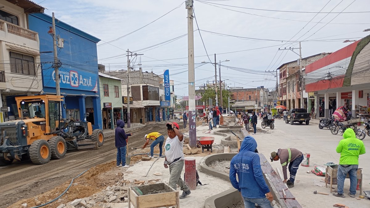 Obra. La obra está en un 50 % de avance y estaría lista en diciembre.