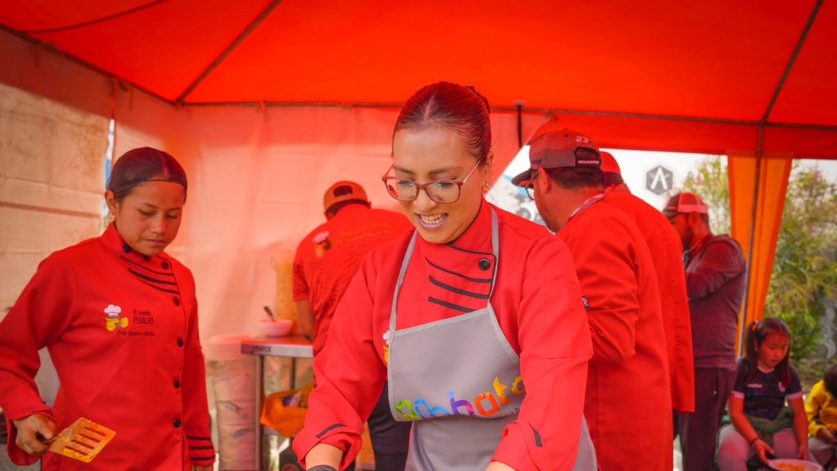 Plato. El llapingacho es un platillo tradicional típico ecuatoriano.