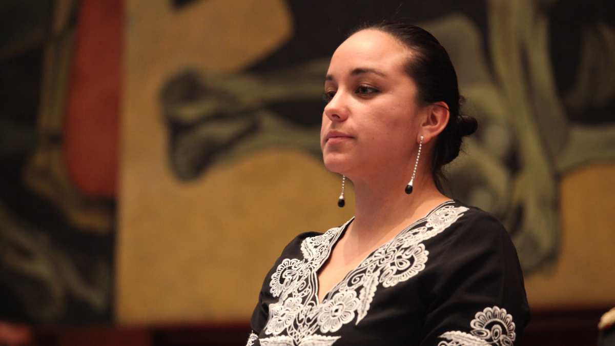 Gabriela Rivadeneira fui presidenta de la Asamblea Nacional.
