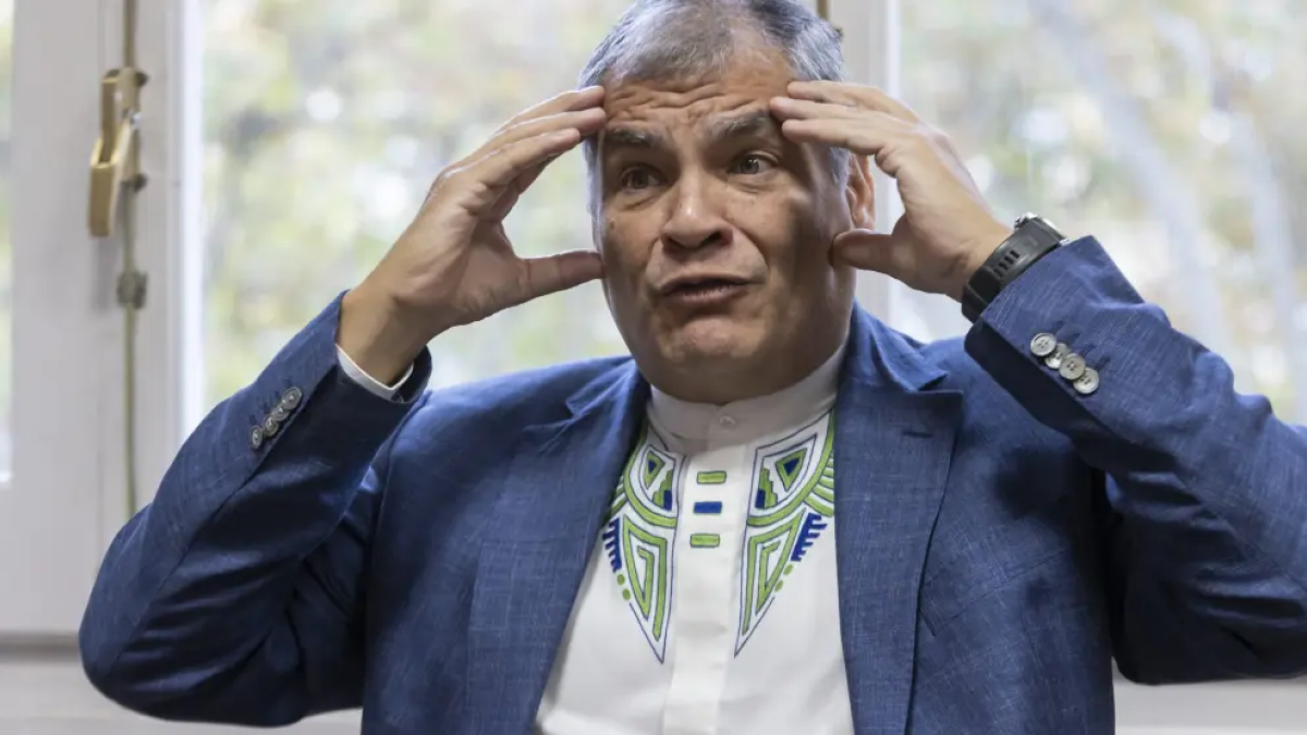 Correa reaccionó a las declaraciones de Marcela Aguiñaga.