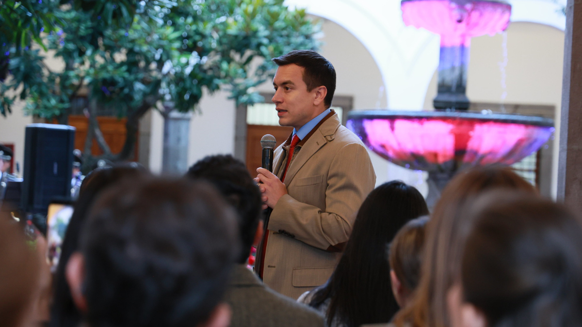 serenata quiteña por la fundación de san francisco de quito, en la capital, el 5 de diciembre de 2024