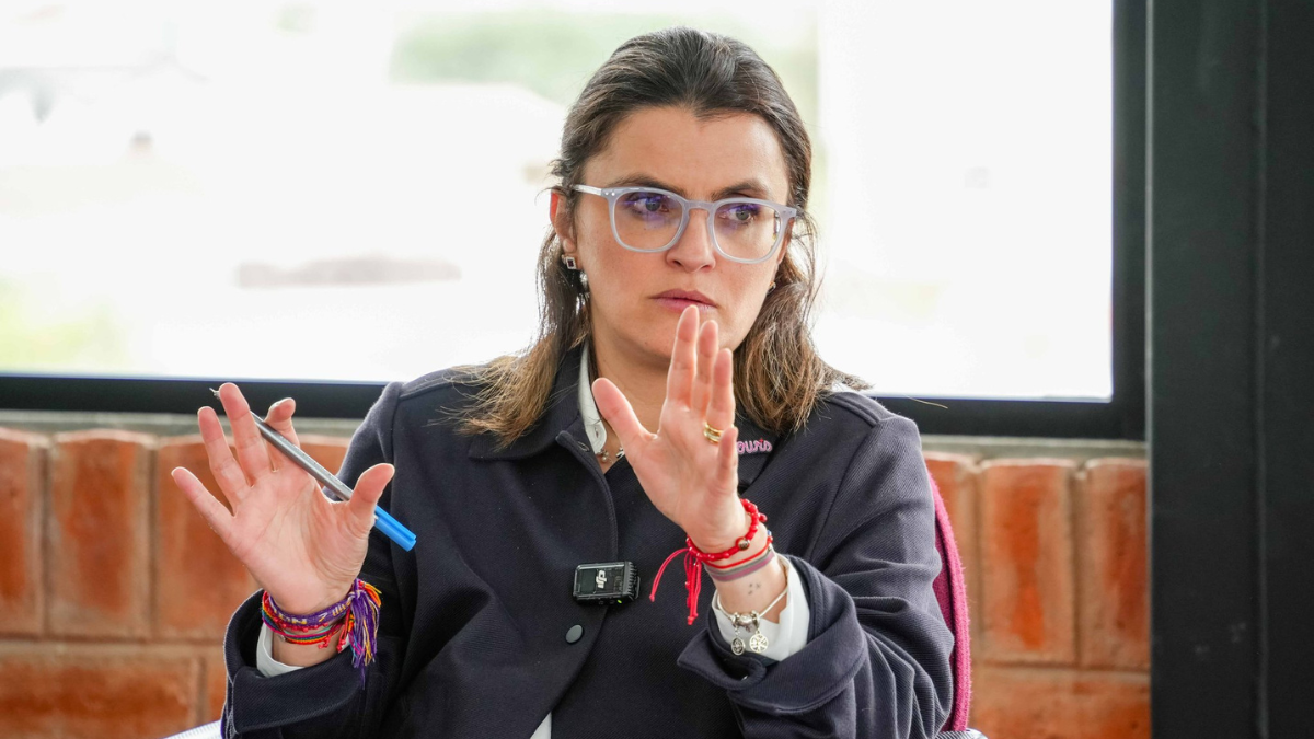 La vicepresidenta de Ecuador, María José Pinto.