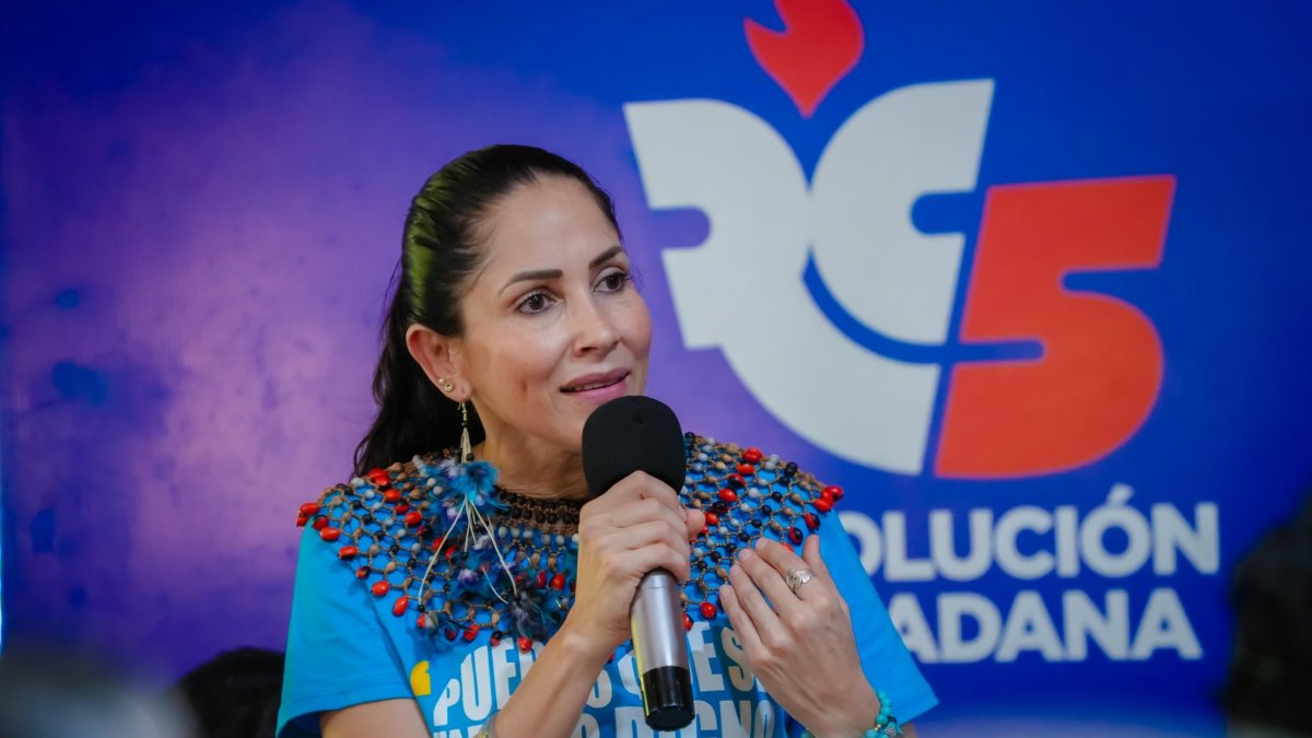 Militantes del correísmo piden que Luisa González reconsidere su decisión de no ser candidata a la reelección.