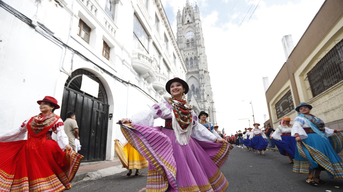 Las celebraciones por las fiestas de fundación de Quito continúan hasta el 6 de diciembre.