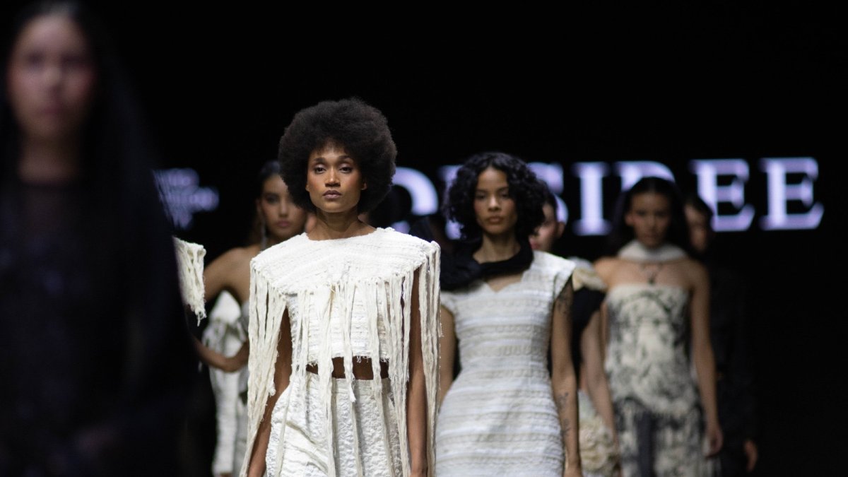 El talento internacional aportó nuevas miradas sobre la moda latinoamericana.