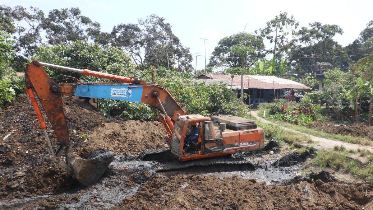 La Prefectura del Guayas está a cargo de los tramos 4 y 5 de las vías de acceso del Viaducto Sur de Guayaquil, también denominado Quinto Puente.