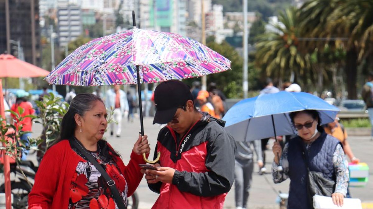 Radiación ultravioleta y altas temperaturas: así estará el clima en Quito.