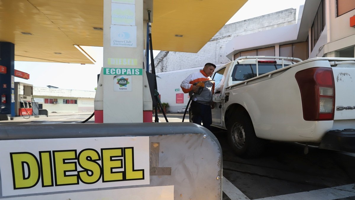 El precio del diésel prémium aumentó a $2,80 desde el 13 de septiembre de 2025 mediante el Decreto Ejecutivo 126.