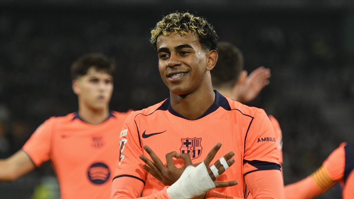 Lamine Yamal jugador del FC Barcelona.