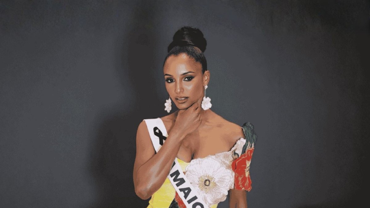 Gabrielle Henry, representante de Jamaica.