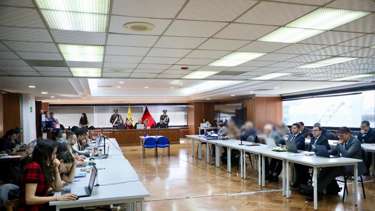 Quito. La fase de juzgamiento se realiza en la Corte Nacional de Justicia.