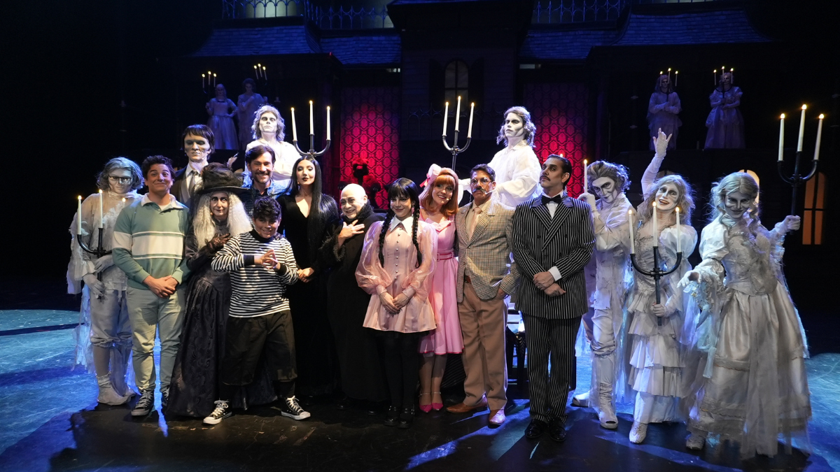 El musical de los Locos Addams llegó con una propuesta traída de Broadway.