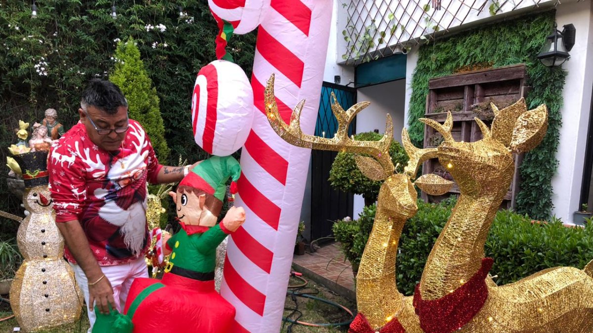 La Casa de Papá Noel que enciende la Navidad.