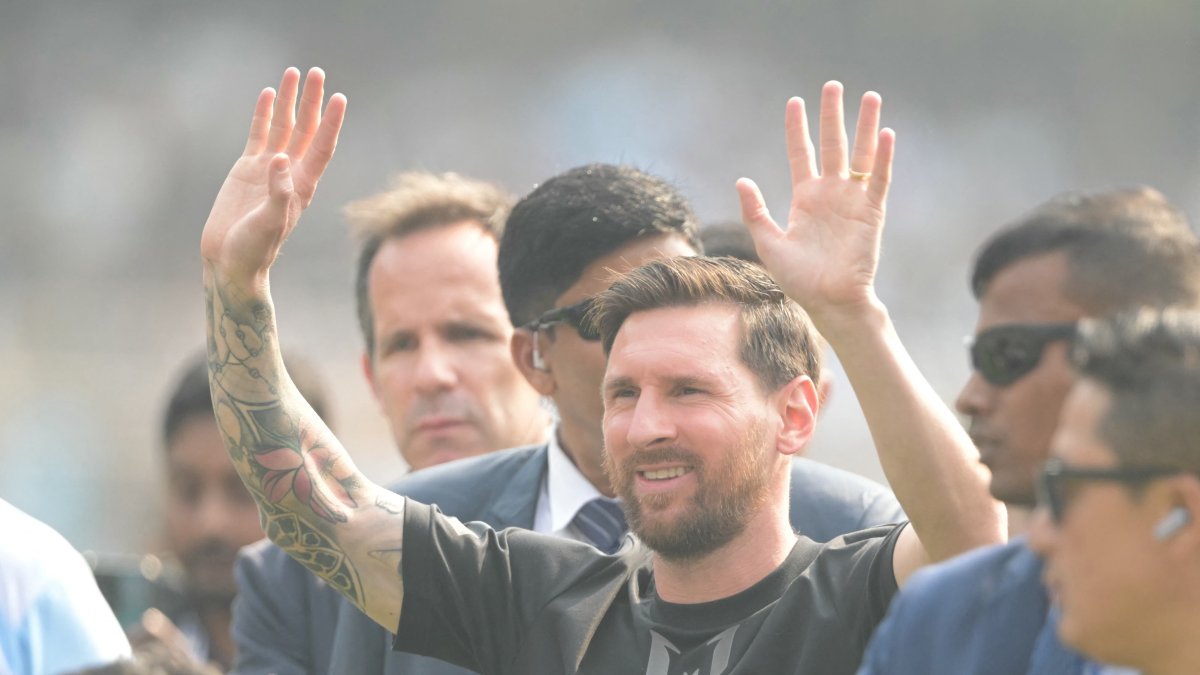 Lionel Messi, leyenda del fútbol argentino.