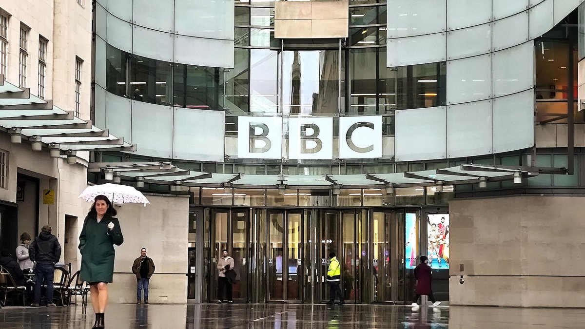 La sede de la BBC en Londres.