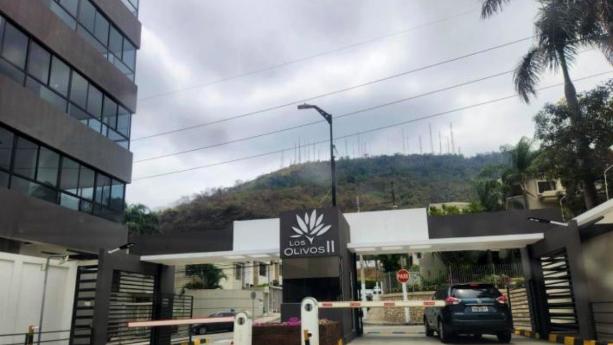 Residentes de Los Olivos II, en el sector de Los Ceibos, expresaron preocupación por los controles de seguridad en la garita de acceso a la ciudadela.