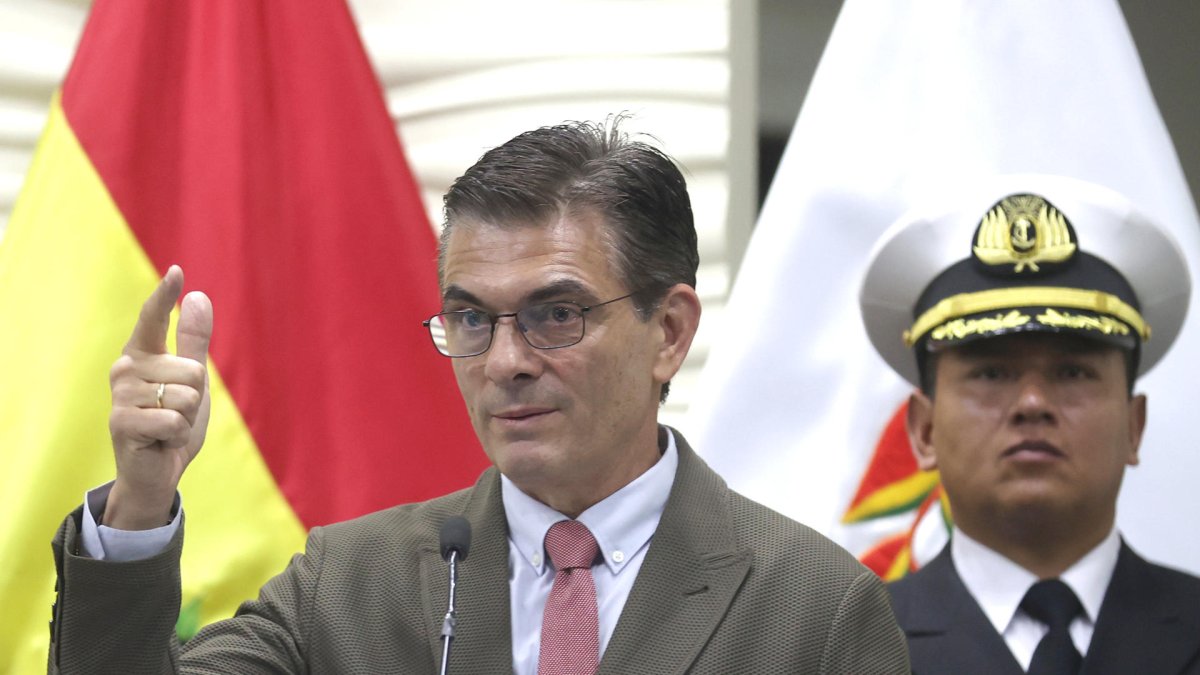 El presidente de Bolivia, Rodrigo Paz, en una foto de archivo.