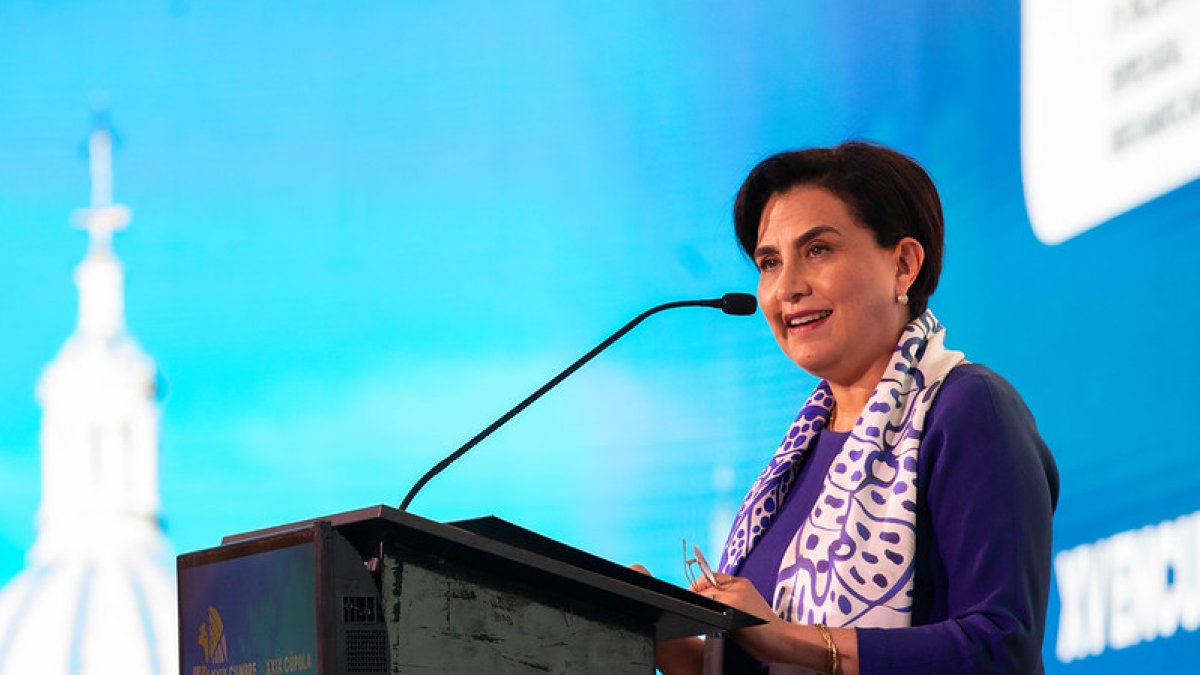 Gabriela Sommerfeld, canciller de Ecuador, desde el viernes 19 de diciembre de 2025 cuenta también con la nacionalidad alemana.