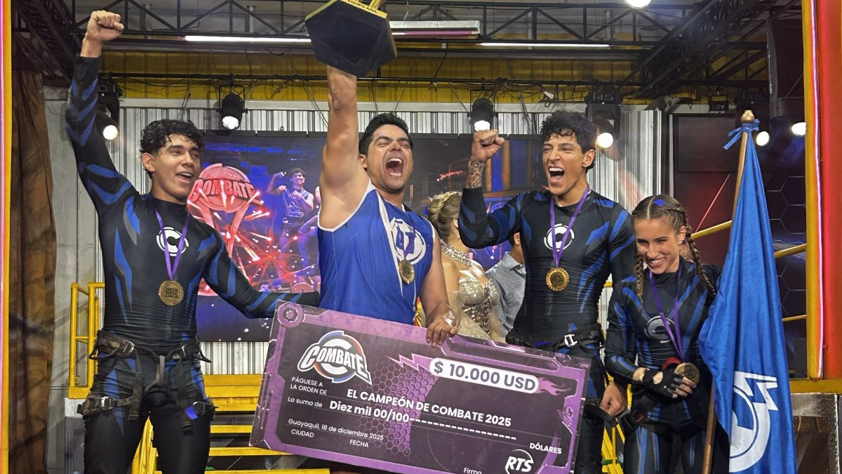 El equipo Azul fue el ganador de esta temporada de Combate.