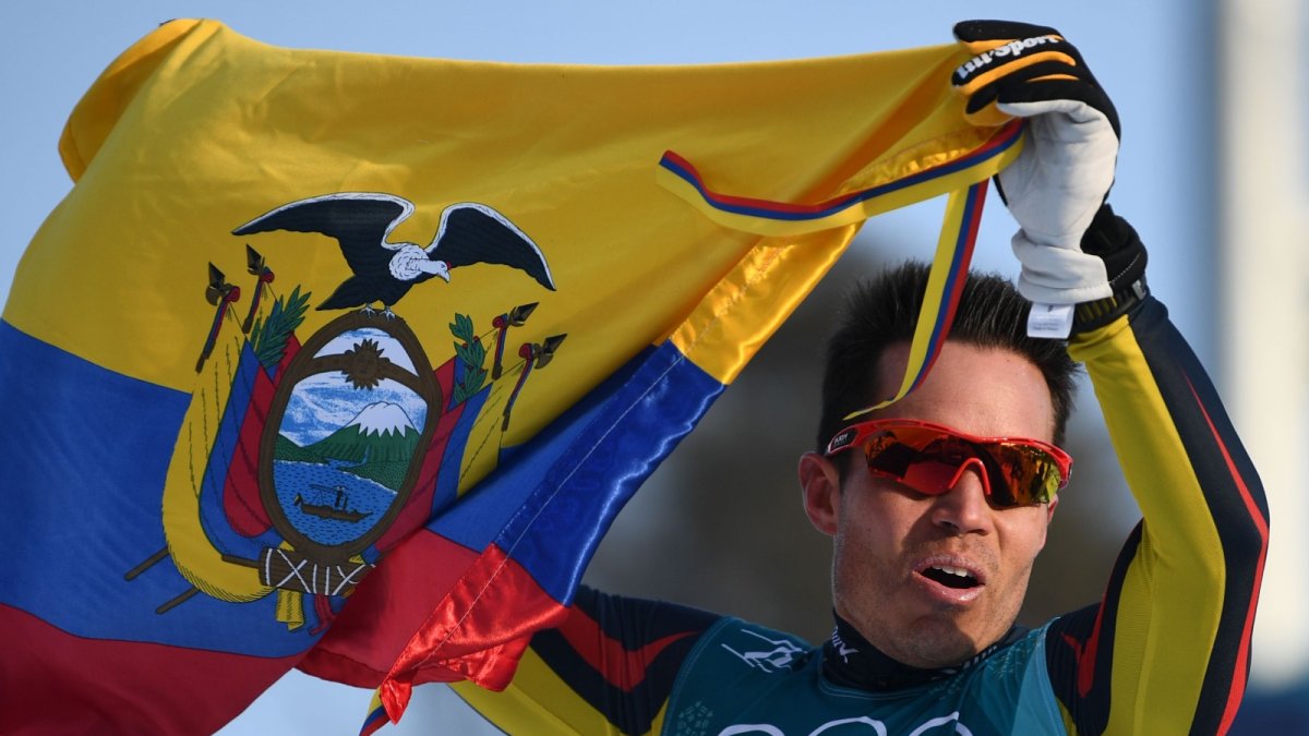 Klaus Jungbluth es un destacado esquiador ecuatoriano, con partipaciones en juegos olímpicos.