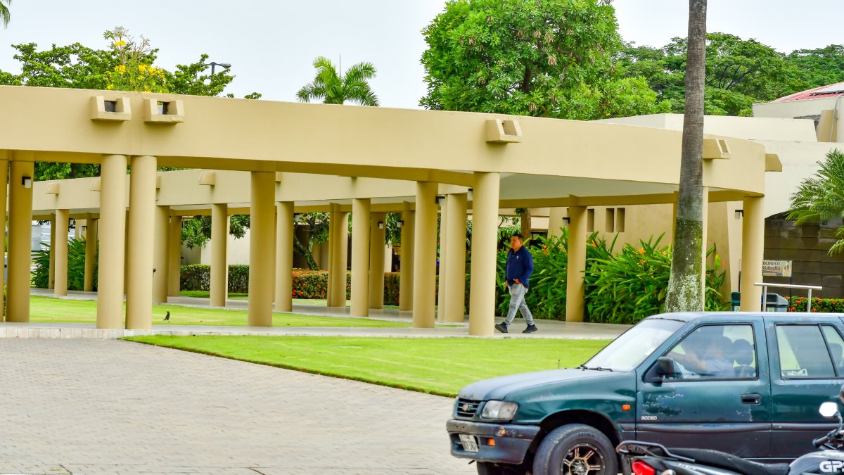 La mujer estuvo en el sepelio de Pineida, realizado en un cementerio de La Aurora.