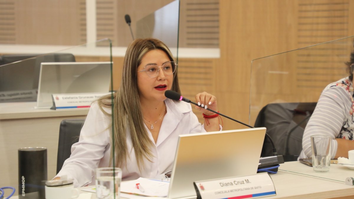 Diana Cruz preside la Comisión de Ambiente y también es parte de la de Propiedad y Espacio Público.