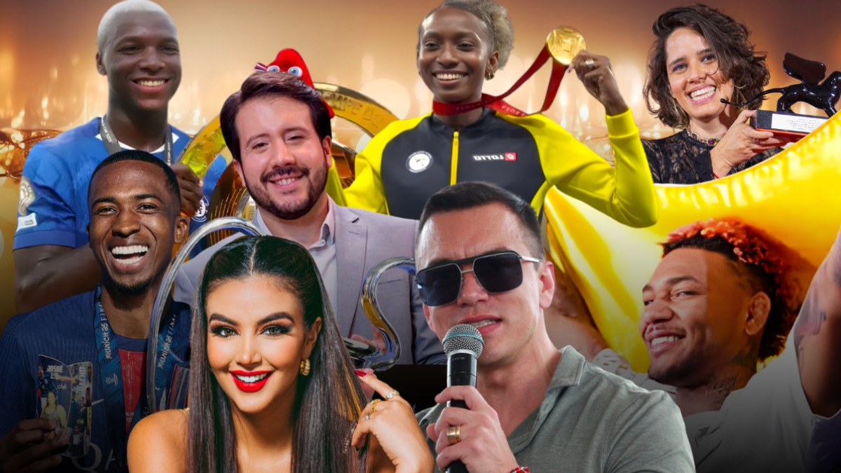 2025: figuras políticas, culturales y deportivas que estuvieron en el centro de la conversación pública en Ecuador.