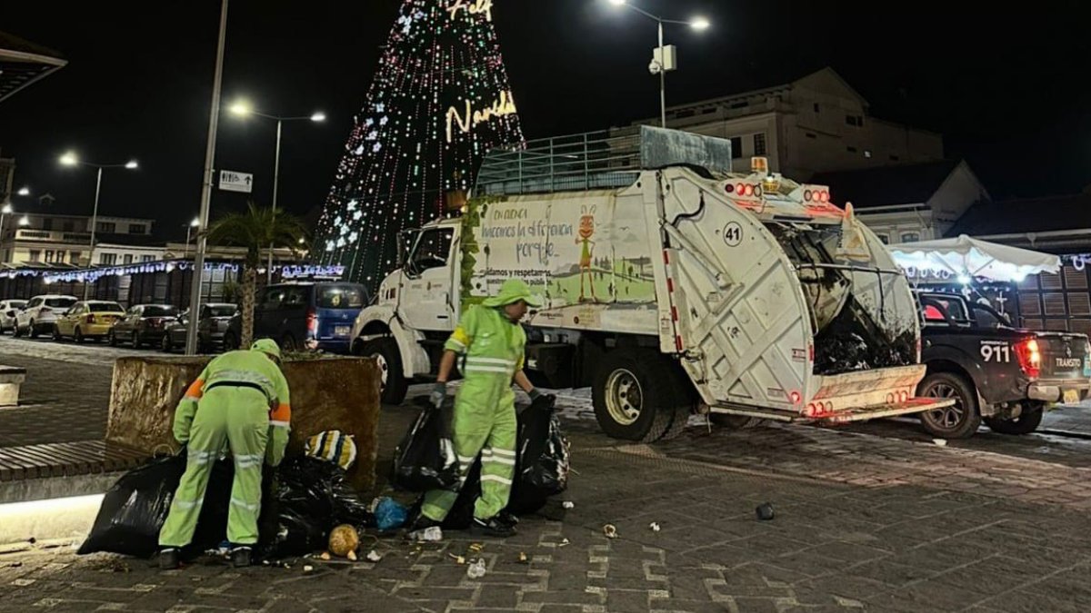 La recolección de basura durante el feriado de Año Nuevo será con normalidad.