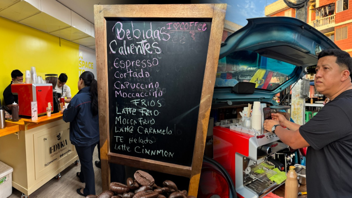 Edyka Coffee, el emprendimiento que arrancó sobre ruedas, ahora conquista paladares en Sauces 4 con su propuesta urbana.