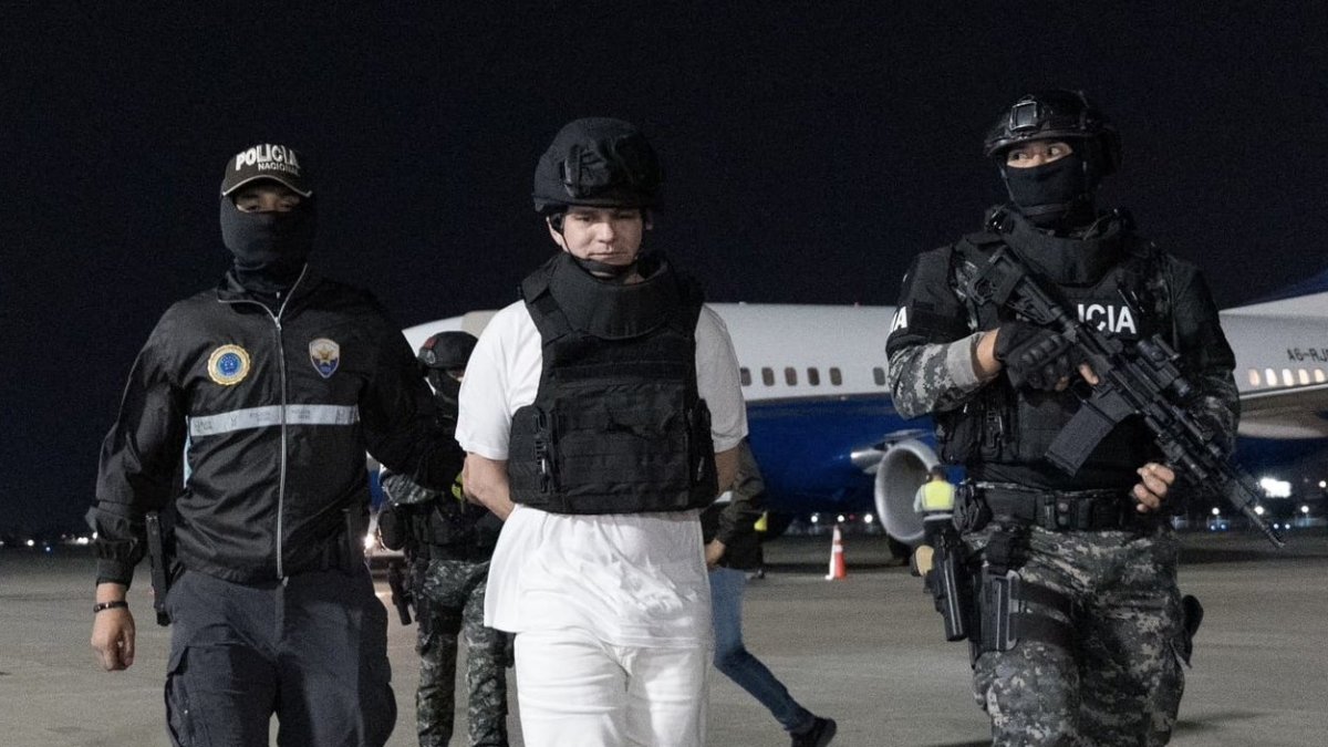 Extradición. Roberto Álvarez, alias ‘Gerente’, llegó a Ecuador el 30 de diciembre de 2025.