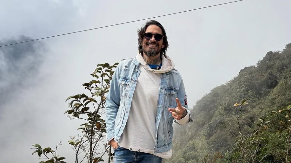 Frank Bonilla, el actor venezolano no ocultó su felicidad.