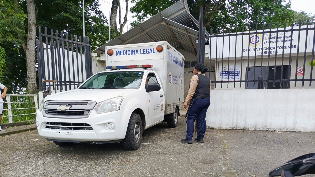 El cuerpo llegó hasta la morgue de Quevedo