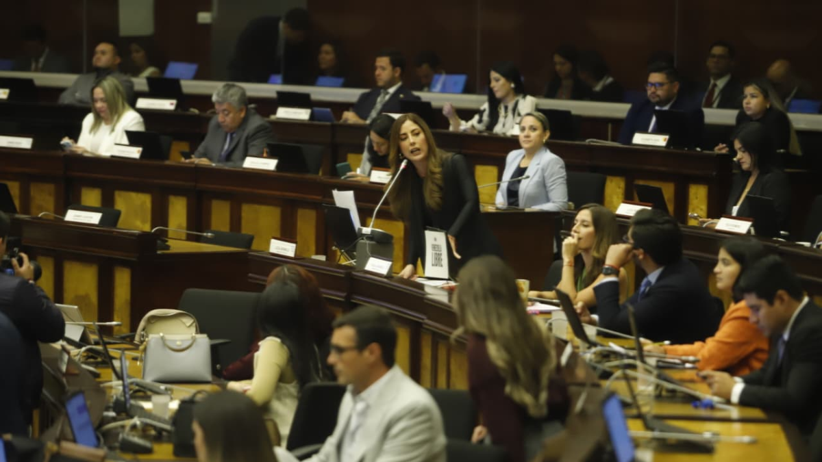 Intervención de la Asambleísta Lucía Jaramillo de la bancada ADN,