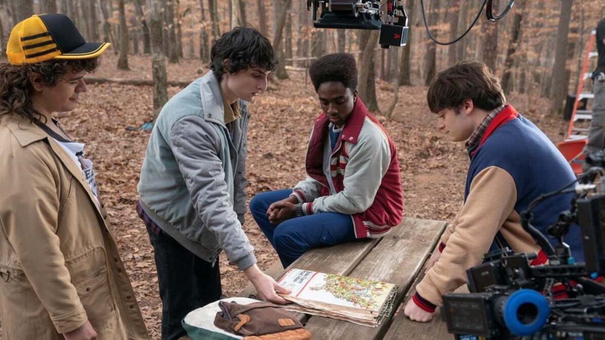Elenco de ´Stranger Things'. Un vistazo detrás de escena.