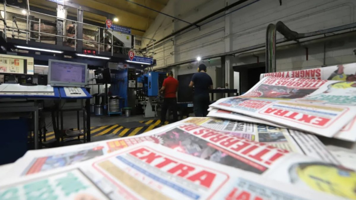 Granasa es la editora de los diarios Expreso y Extra.