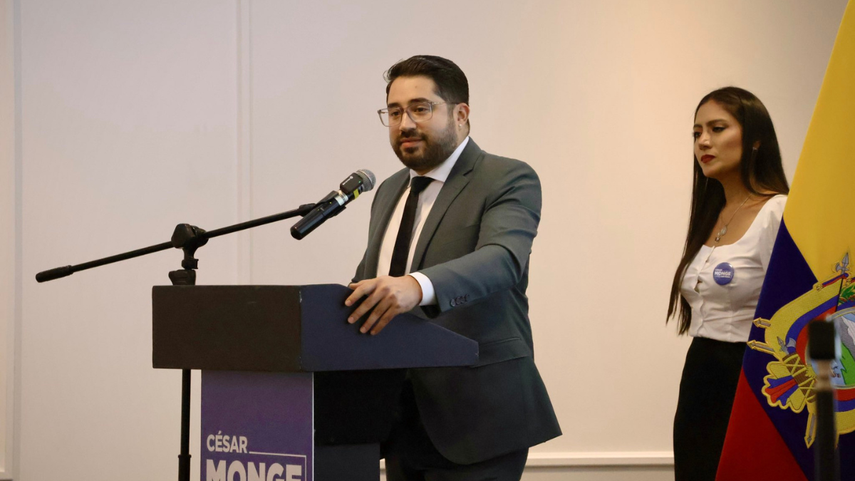 Eitel Zambrano es un ingeniero manabita, que llegó a la Asamblea en el 2021.