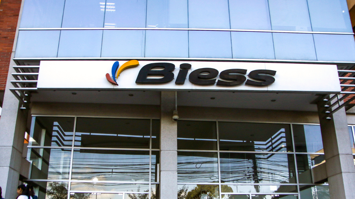 Edificio del Biess, banco del Seguro Social Ecuatoriano.