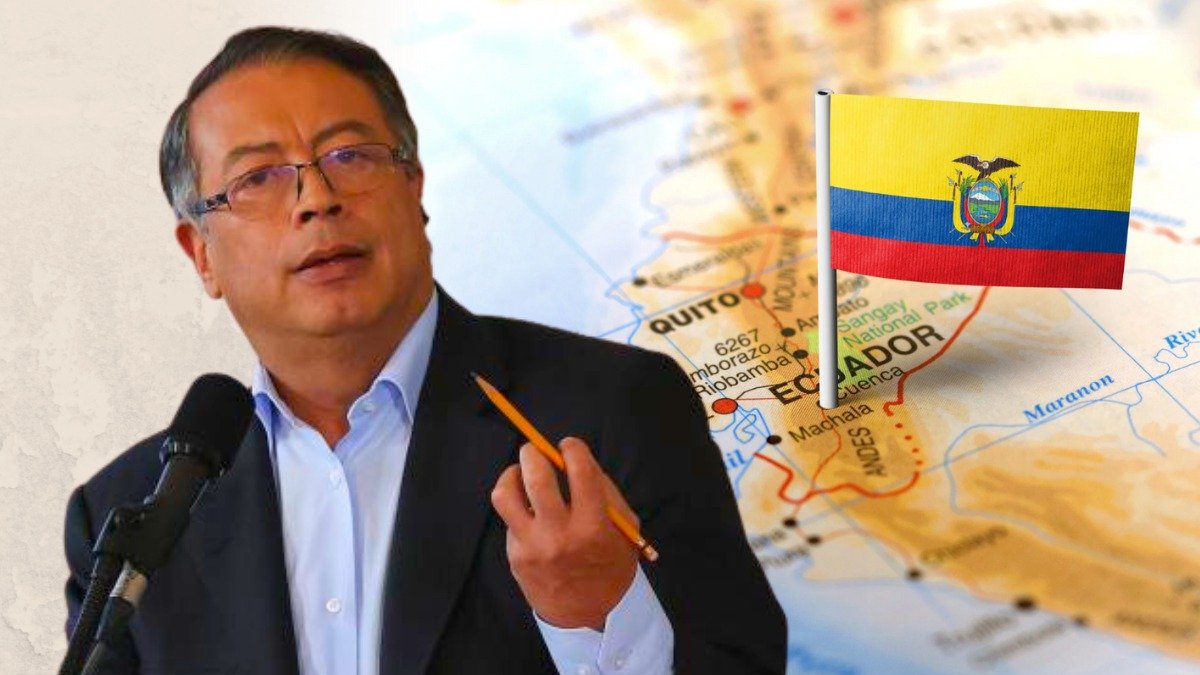 Gustavo Petro se refiere a la situación en Ecuador y a la relación con Estados Unidos durante un discurso sobre seguridad y soberanía.