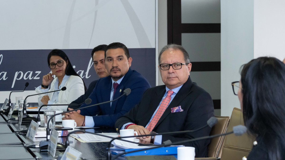 Los vocales del Pleno del Consejo de la Judicatura.