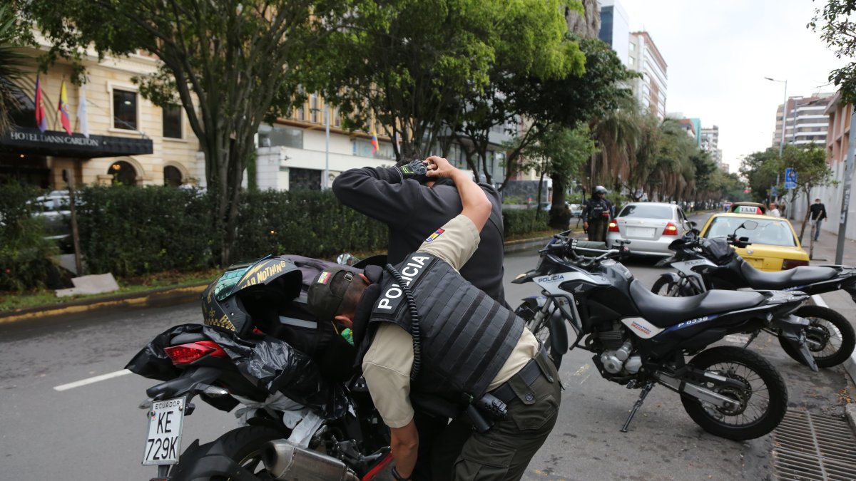 Tras el crimen del guardia, los operativos a motociclistas se intensificaron.
