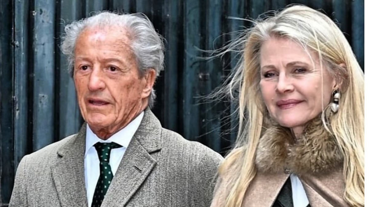 Philippe Junot falleció el 8 de enero de 2026, en Madrid. En la foto, junto a su exesposa Nina Junot.