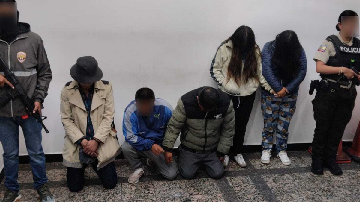 Se presume que los detenidos se dedicaban al expendio de sustancias sujetas a fiscalización en la vía pública.