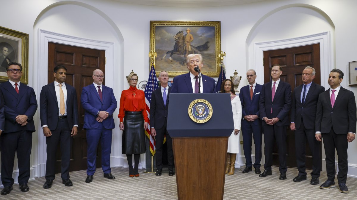 El presidente de Estados Unidos, Donald Trump.