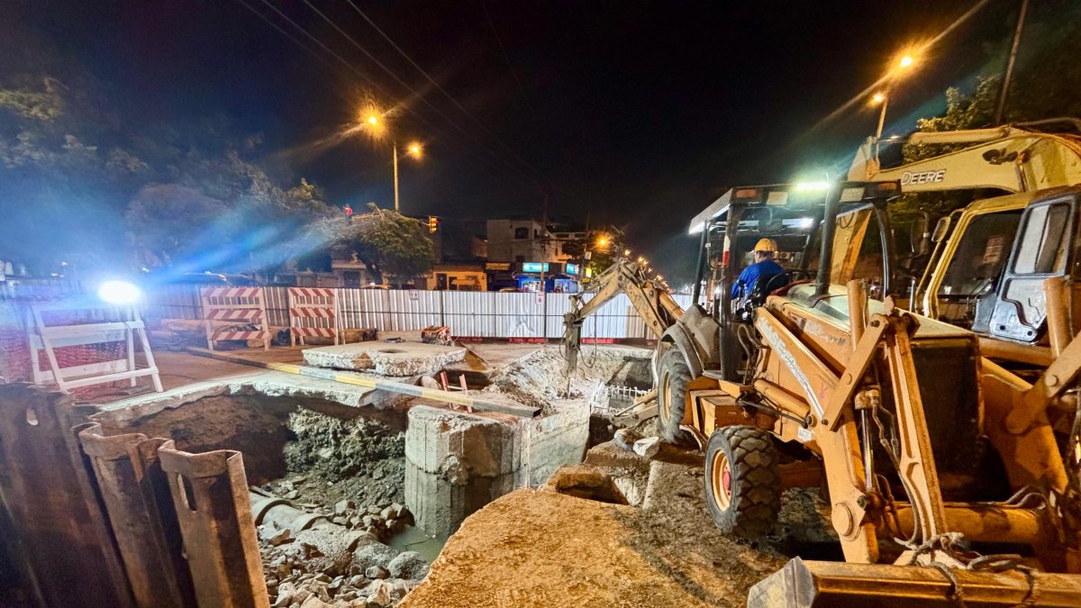 En Sauces VI, Samanes I, y  en zonas como La Alborada, además de otros puntos del sur, se construyen ductos cajón y estructura de control de mareas.