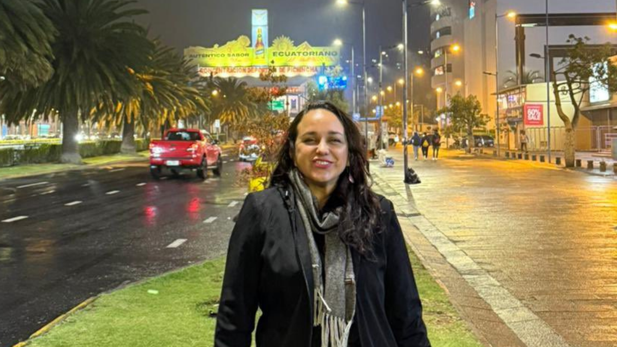 Gabriela Rivadeneira arribó a Ecuador este 13 de enero de 2026.