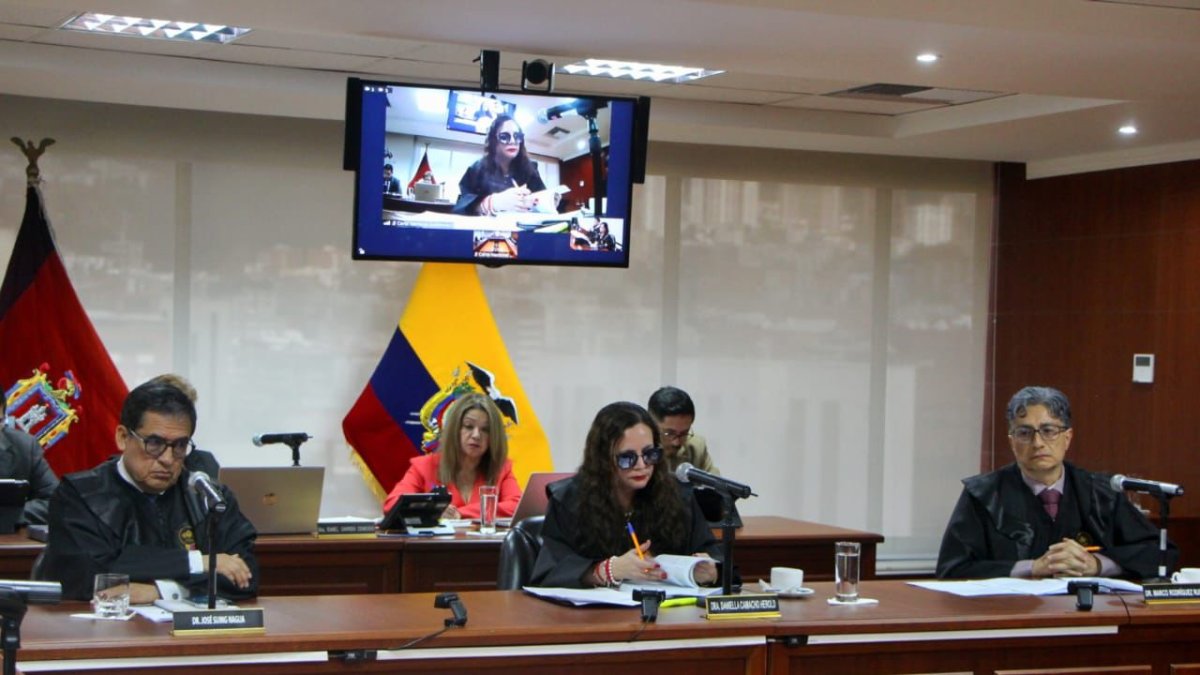 La elección de  la Corte Nacional de Justicia estuvo entre Daniella Camacho y Marco Rodríguez, jueces más antiguos.